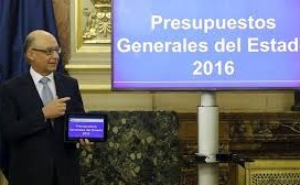 Publicados los Presupuestos Generales del Estado para 2016